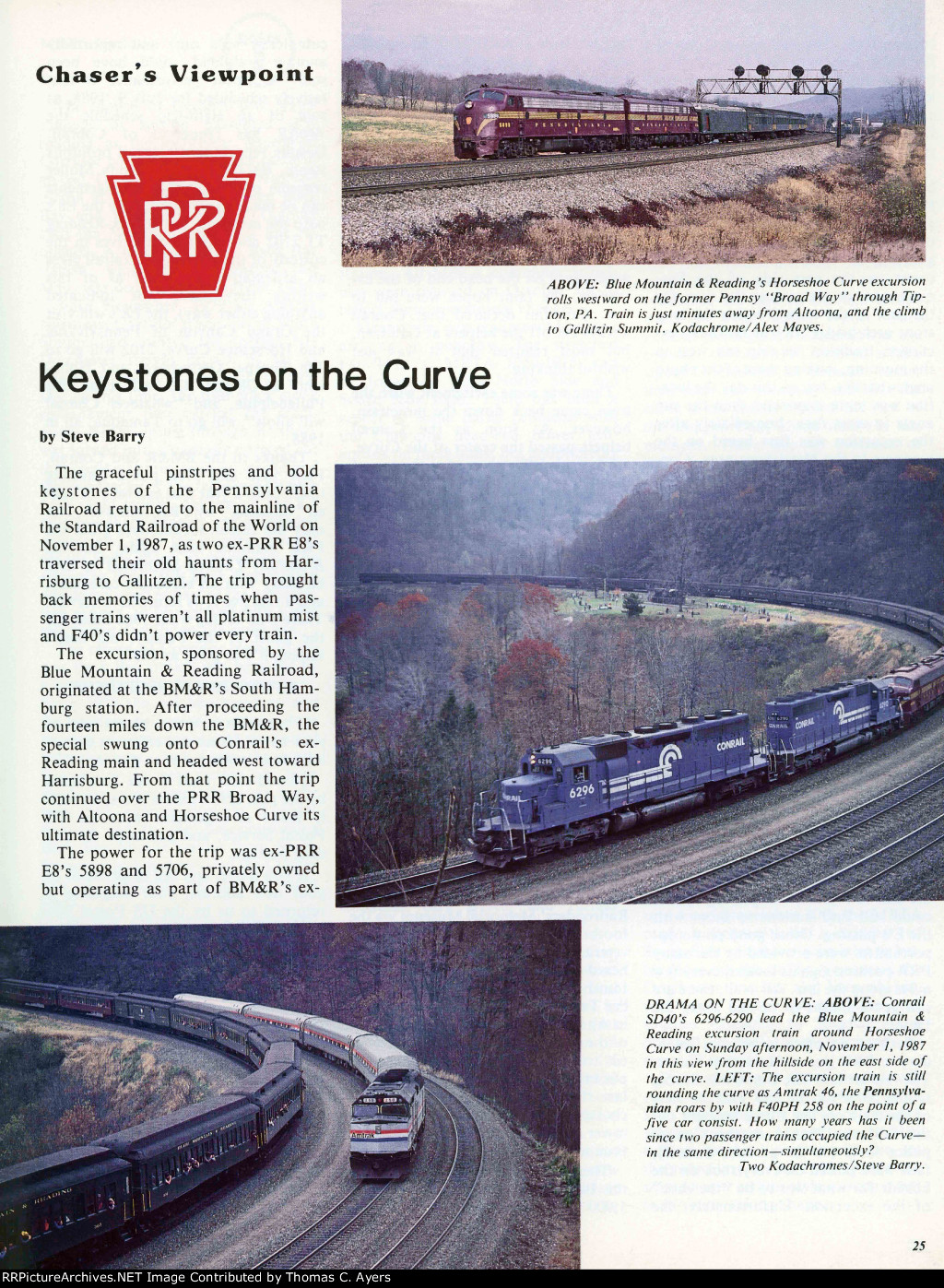"Keystones On The Curve," Page 25, 1988